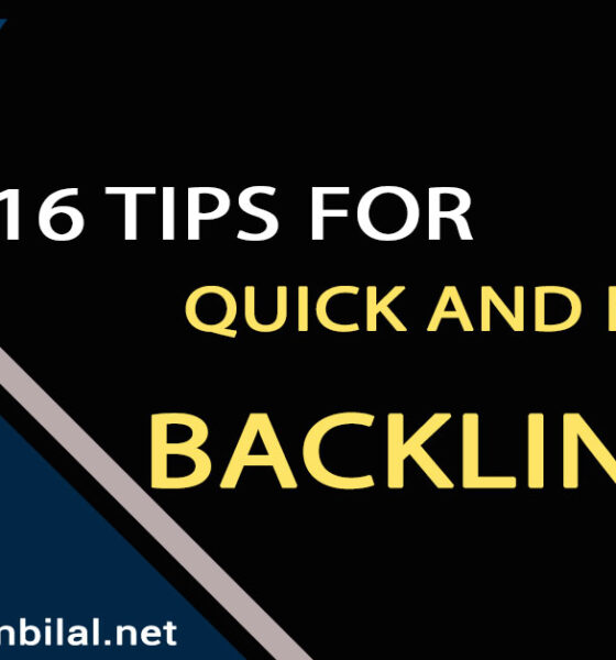 16 tips for quick and easy backlinks