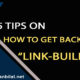 Building backlinks 15 tips on how to get backlinks!