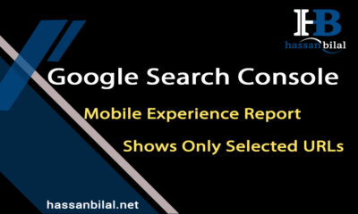 Google Search Console: Mobile Experience Report shows only selected URLs