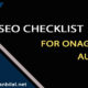 SEO checklist for an on-page audit